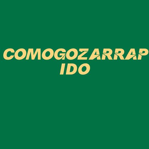 Logo da COMOGOZARRAPIDO